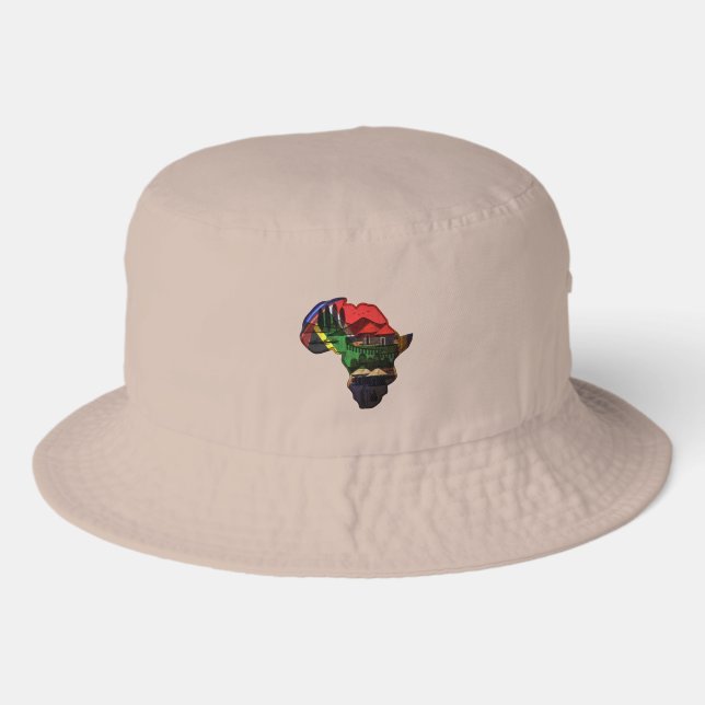 African continent bucket hat (Front)