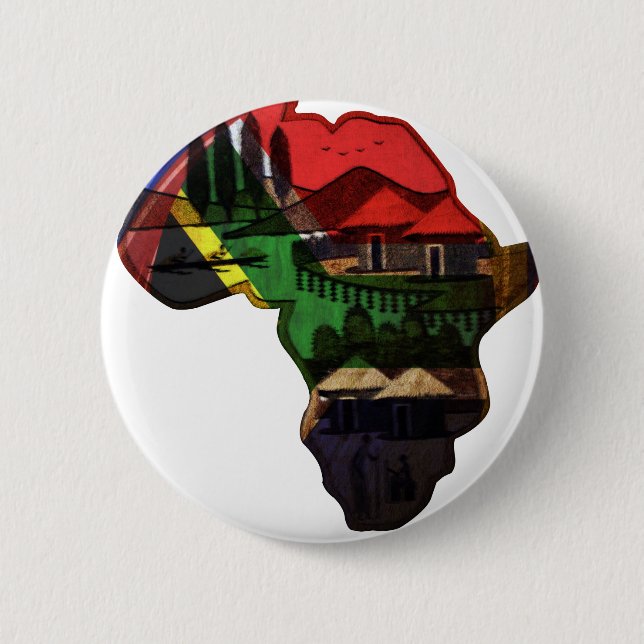 African continent button (Front)