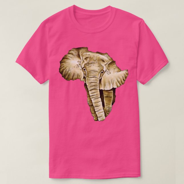 African Continent T-Shirt (Design Front)