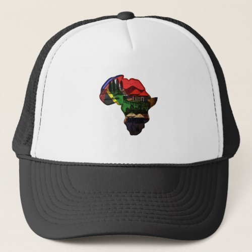 African continent trucker hat