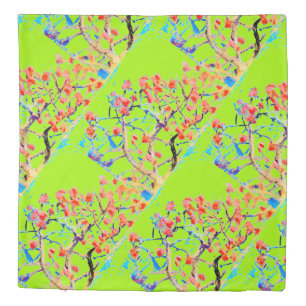 African Coral Tree Duvet Cover