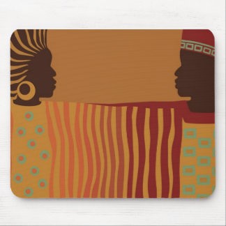 African Couple Mouspad Mouse Pad