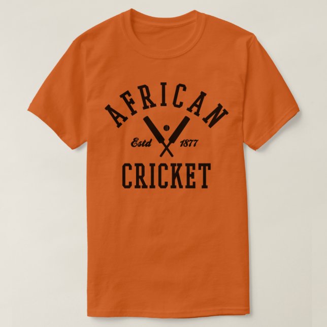 AFRICAN CRICKET T-Shirt (Design Front)