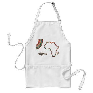 African culture in kitchen dress adult apron