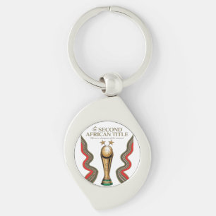 African Cup in Morocco Keychain