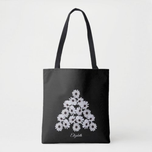 African Daisies Cutout Photos Pyramid  Tote Bag