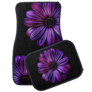 African Daisy Car Floor Mat