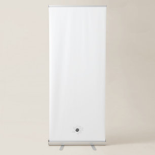 african daisy Design Vertical Retractable Banner