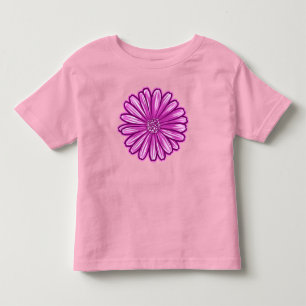 African Daisy Flower, Realistic Illustration Toddler T-shirt