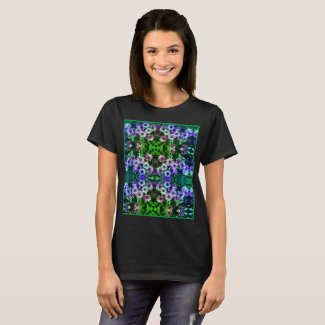 African Daisy Flowers Colorful Abstract  