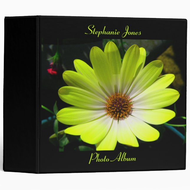 African Daisy Fluorescent Yellow Binder (Front/Spine)