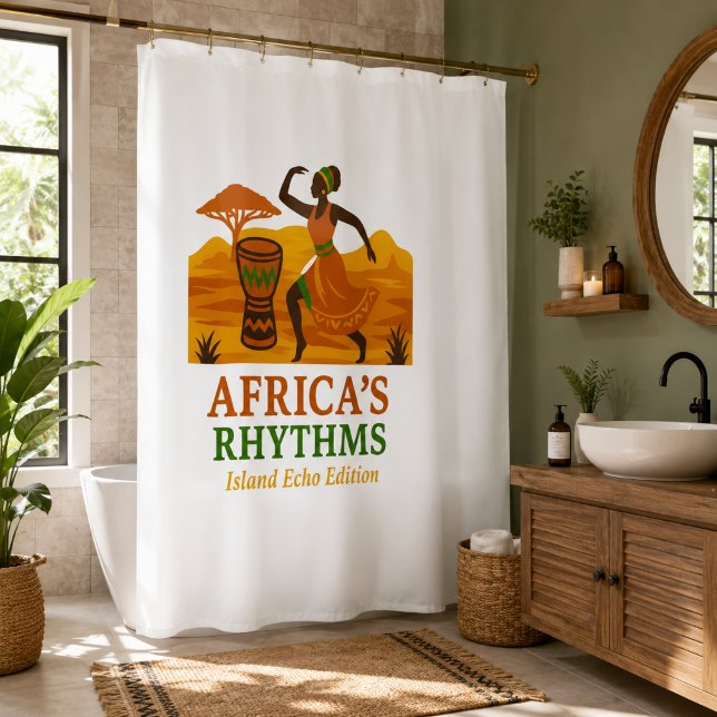 African Dance Shower Curtain (Creator Uploaded)