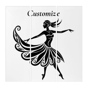African Dancer Silhouette Art Thunder_Thunder_Cove
