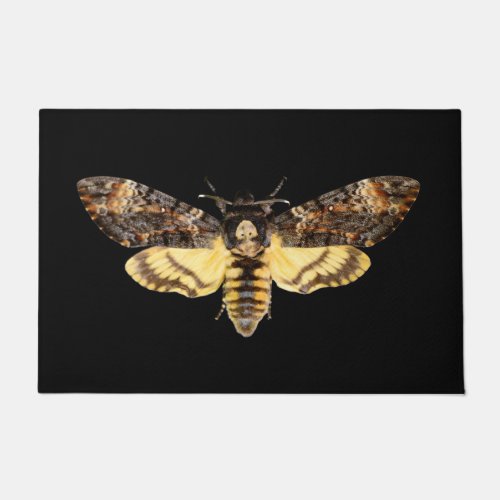 african death head moth butterfly insect Acheronti Doormat