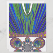 African decorative pattern modern design colors (Front/Back)