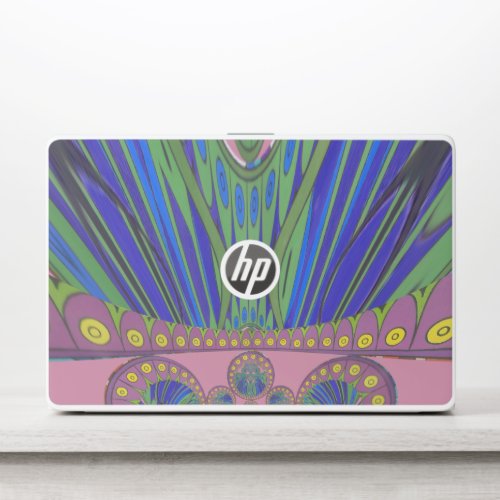 African decorative pattern modern design colors  HP laptop skin