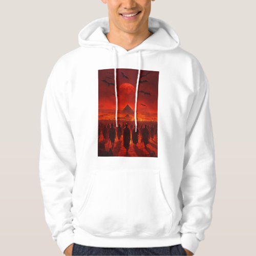 African Demons of all kinds march to war Hoodie
