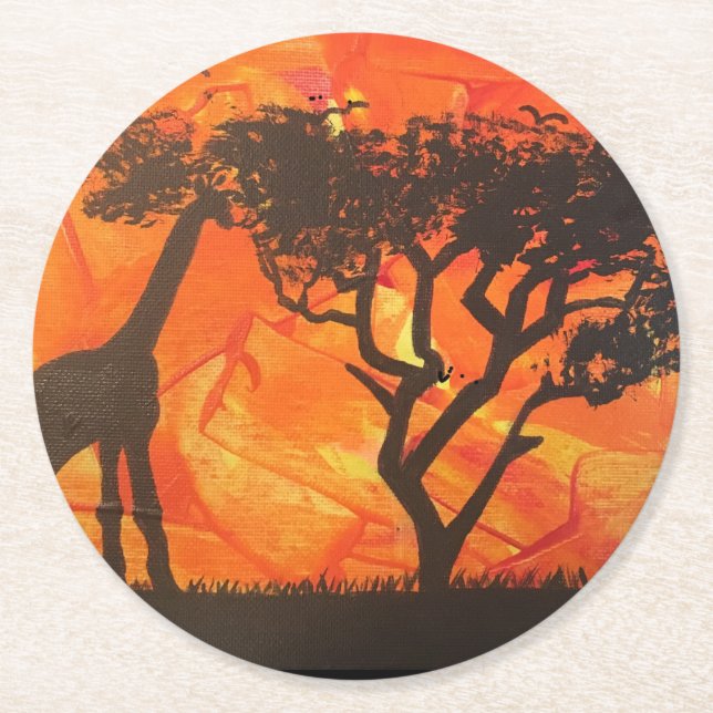 African desert Safari coaster (Front)