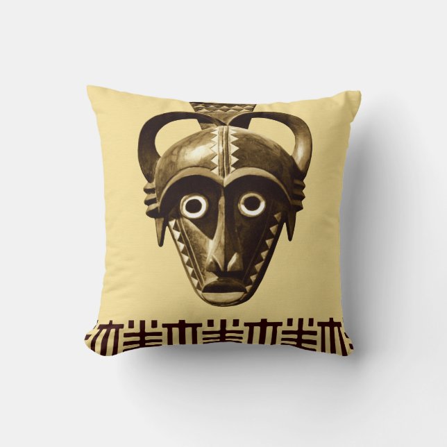 African Design #11 @ Stylnic Throw Pillow (Front)