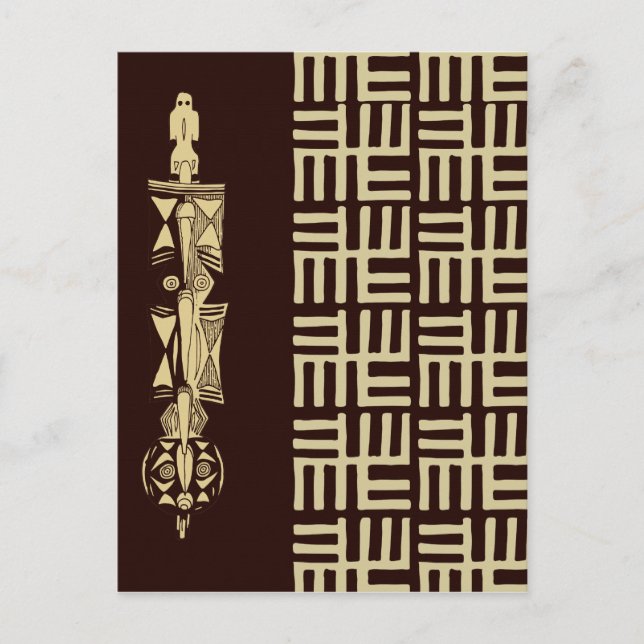 African Design #1 @ Stylnic Postcard (Front)