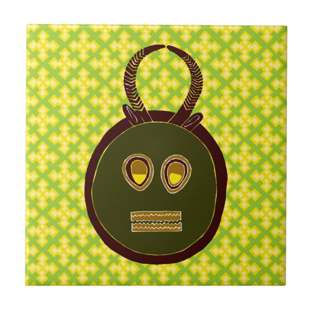 African Design #5 @ Stylnic Ceramic Tile (Front)