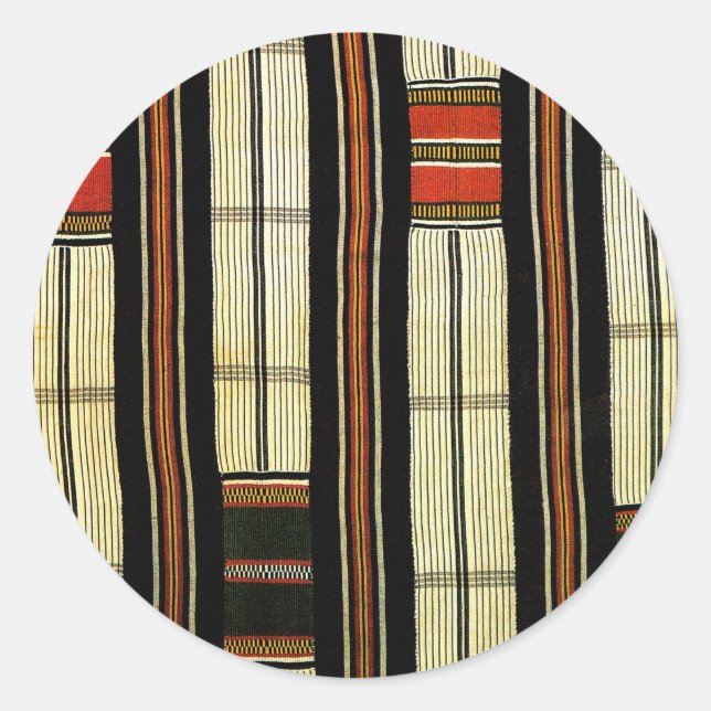 African Design #6 @ Stylnic Classic Round Sticker (Front)