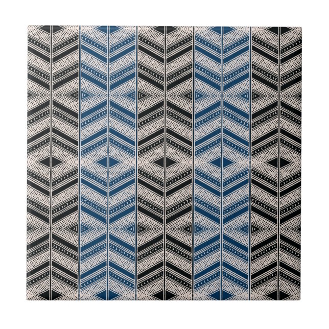 African Design #8 @ Stylnic Ceramic Tile (Front)