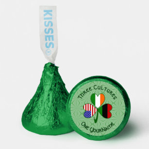 African Diaspora Irish American Shamrock Personal Hershey®'s Kisses®