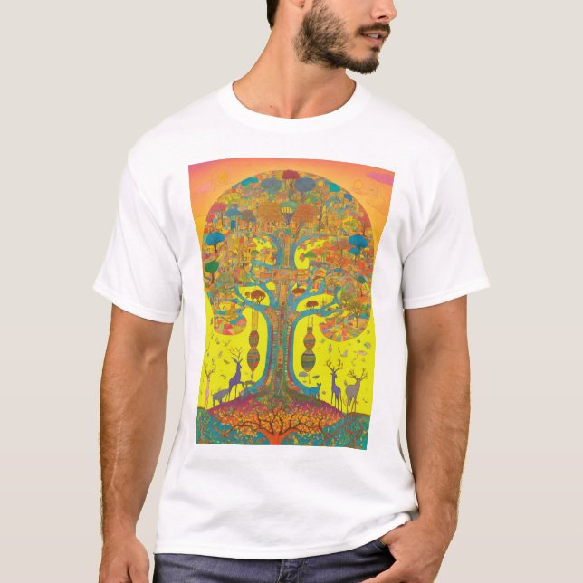 African drowning the tree of life  T-Shirt (Front)