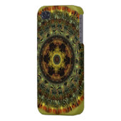 African Dusk Mandala iPhone 4 case (Back Left)