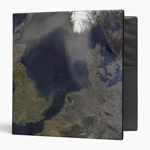 African dust blowing over Scotland 3 Ring Binder