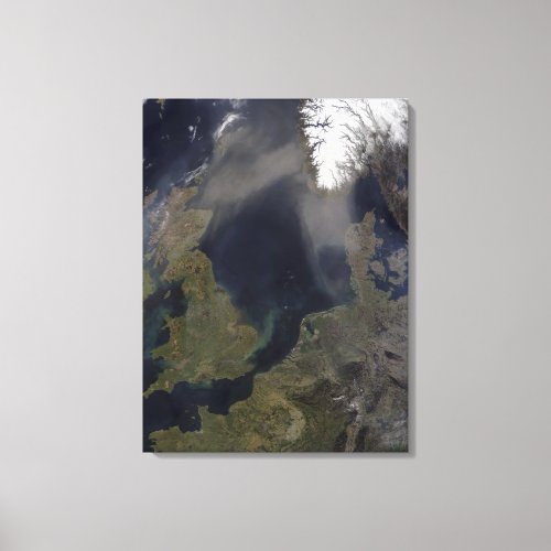 African dust blowing over Scotland Canvas Print
