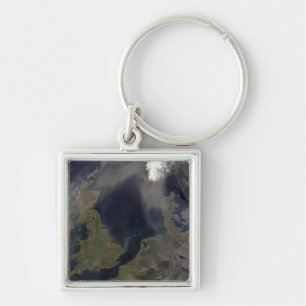 African dust blowing over Scotland Keychain