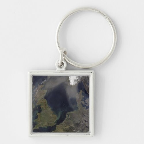 African dust blowing over Scotland Keychain
