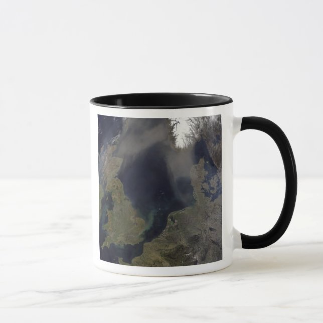 African dust blowing over Scotland Mug (Right)