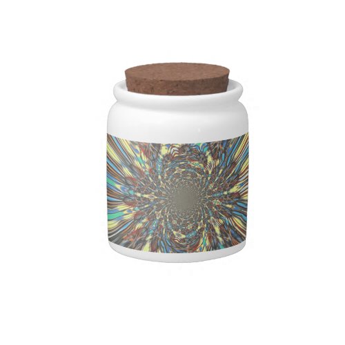 African Edgy Urban Fantastic Lovely Design Colors Candy Jar