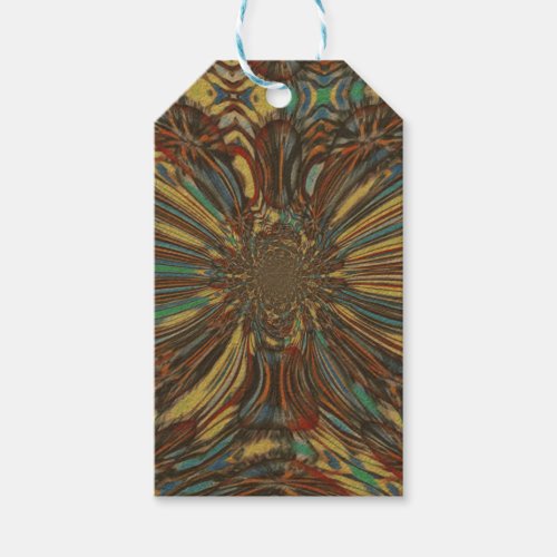 African Edgy Urban Fantastic Lovely Design Colors Gift Tags