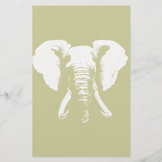 African Elephant (Front)