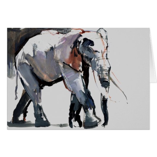 African Elephant 2012 Cards (Front Horizontal)