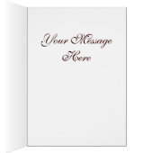 African Elephant Card (Inside (Right))