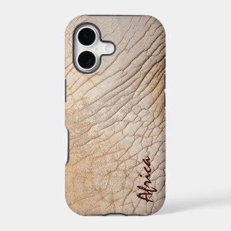 African Elephant Hide Faux Leather Phone Case