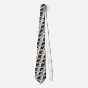 African Elephant Neck Tie