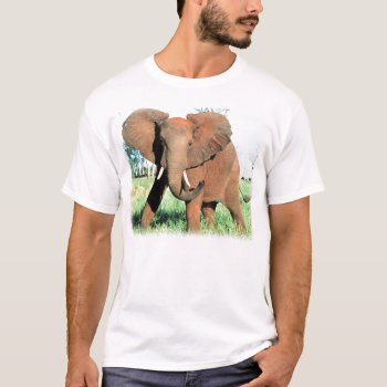 African Elephant Shirt by NotionsbyNique at Zazzle