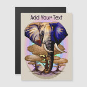 African Elephant Surreal Portrait (Front/Back)