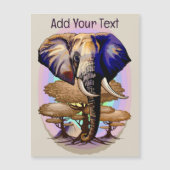African Elephant Surreal Portrait (Front)