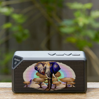 African Elephant Surreal Portrait Bluetooth Speaker