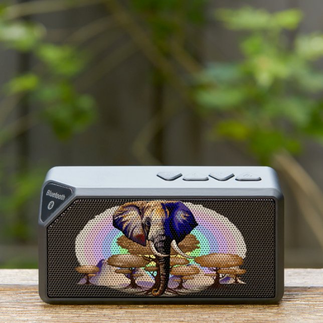 African Elephant Surreal Portrait  Bluetooth Speaker (Insitu(Outdoor))