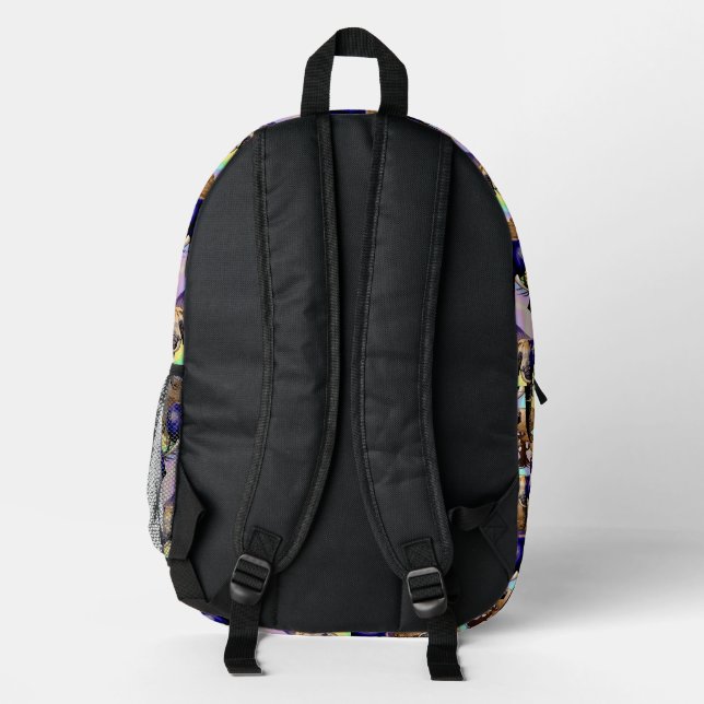 African Elephant Surreal Portrait Printed Backpack | Zazzle
