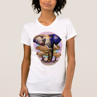 African Elephant Surreal Portrait T-Shirt