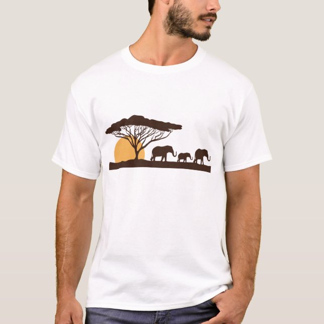 African Elephant T-Shirt (Front)